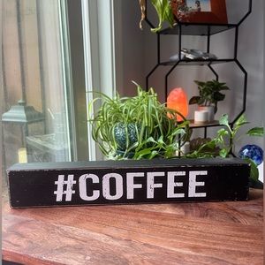 Quill to Paper by Sixtrees Coffee Sign